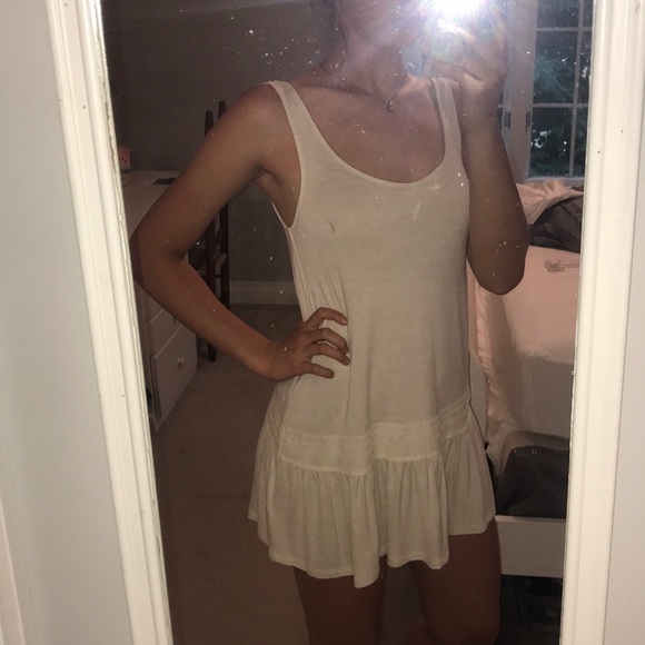 sexy cream dress